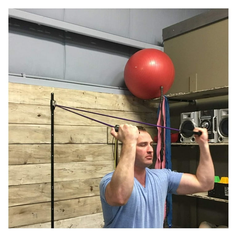 Myosource Space Saver Gym Resistance Bands Exercise Equipment for