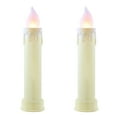 thumbnail image 2 of Mr. Christmas 24" Set of 2 Blow Mold Candles, Christmas, Solid Print, Off-White, Set of 2, 2 of 4