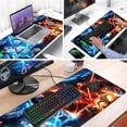 thumbnail image 4 of Large Gaming Mouse Pad XXL,Extended Large Gaming Mousepad,Desk Accessories,Office Supplies,Office Decor,Non-Slip Rubber Base and Stitched Edges Desk Pad for Computer Game Office Work,31.5"x15.7", 4 of 8