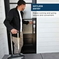 thumbnail image 4 of Weiser Powerbolt 3 Satin Chrome Keyless Entry Door Lock/Deadbolt Lock, 10-Button Keypad Door Lock with Auto Lock and 12-Month Battery Life, Electronic Door Locks for Front Door, H, 4 of 11