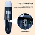 thumbnail image 5 of Forehead and Ear Thermometer, Infrared Thermometer for Baby & Kid & Adult, 1s Fast Reading with 2 Colors Backlight Fever Alarm and 20 Memories Recall, 5 of 8