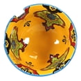thumbnail image 4 of Set of 2 Ottoman Silver Plated Ramen Noodle Bowls W/ Chopsticks Orange Floral, 4 of 10