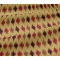 thumbnail image 5 of oneOone Viscose Jersey Fabric Argyle Ikat Printed Fabric 1 Yard 60 Inch Wide, 5 of 5