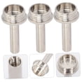 thumbnail image 4 of RENACLIPY 3 Pcs Trompette Valve Tringles à Doigts Argent pour Musiciens Usage Instrument, 4 of 8