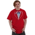 thumbnail image 5 of American Flag Tuxedo Funny July 4th Men's Graphic T Shirt Tees Brisco Brands M, 5 of 6