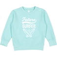 thumbnail image 2 of Inktastic Surfing Future Surfer Toddler Sweatshirt, 2 of 4