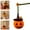 C, variant on Halloween Pumpkin Decoration Kit – DIY Arrangement with Twisting Rods for Table Centerpieces, Mantels, and Shelves (Purple Holder)