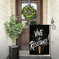 thumbnail image 5 of Vive La Resistance Subtle Liberal Protest Garden Flags,12x18 in Double Sided Yard Flag Tapestry Decoration Home Holiday Farmhouse Outside, 5 of 7