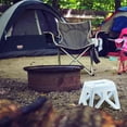 thumbnail image 2 of Tabouret Pliant Portable de Voyage pour Camping et Extérieur avec Design Carré Compact et Construction Légère, 2 of 4