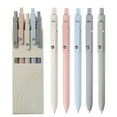 thumbnail image 2 of pdqouc Back To School Season Neutral Pen High School Morandi 5 Boxed Pen Pens for College School office Supplies Classroom Stationery Writing Supplies 5ml, 2 of 7