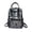 Black, variant on ibiyuan Clear Backpack for School, Clear Bookbag for Teen PVC Heavy Duty Transparent Backpack for Ages 3th 4th 5th 6th