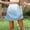 Light Blue-17, variant on LIBRCLO Short Skirts for Women Gradient Printed Zipper Versatile Mini Skirts Comfortable Fashion Casual Summer Clothes