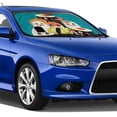 thumbnail image 4 of Balery I Love Sushi Windshield Sun Shade, Car Front Window Sunshade Cover ,Automotive Interior Portected Blocks Uv Rays For Car Pickup Truck Suv Accessories- Small, 4 of 7