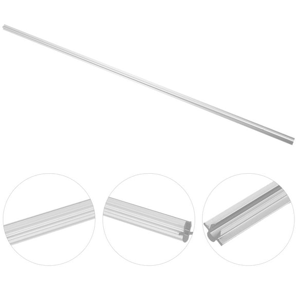 UPKOCH Sliding Window Track Repair Kit with Smooth Metal Guide for Easy Installation Silver