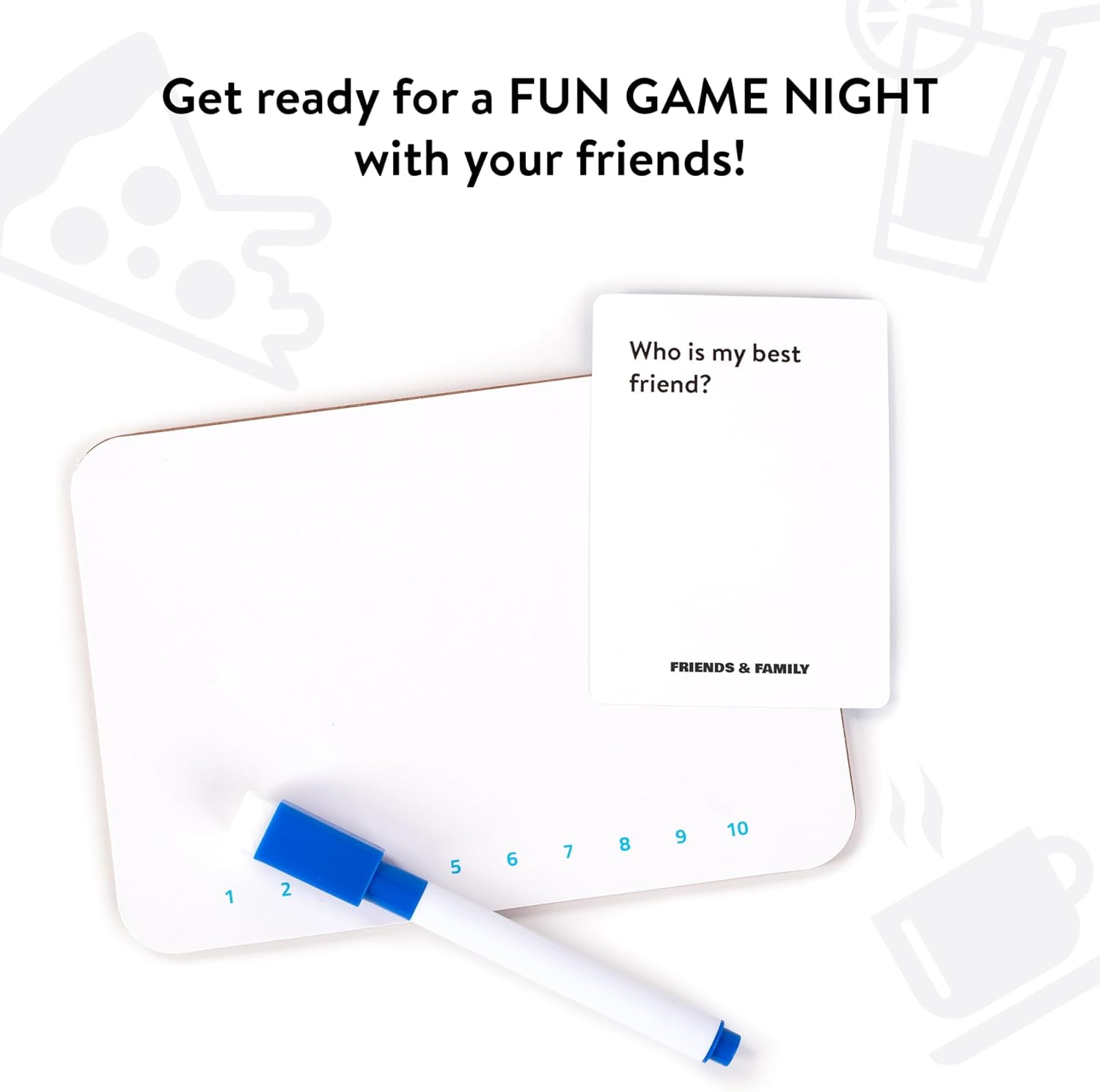Answer This: Friends - How Well Do You Know Your Family & Friends? - Fun Party Card Game 2-6 Players