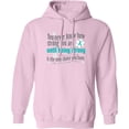 thumbnail image 2 of Inktastic Ovarian Cancer Being Strong Adult Hoodie Sweatshirt, 2 of 4