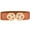 Brown, variant on Under $10 Belt White Women Stretchy Belt for Dresses Vintage Elastic Wide Waist Belt