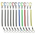 thumbnail image 2 of Huanledash Anti-lost Rope Retractable with Keyring Carabiner Theftproof Coiled Spring Fishing Pliers Anti-lost Safety Lanyard Outdoor Accessories, 2 of 8