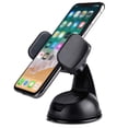 thumbnail image 1 of Baohd Universal Sucker 360掳 Rotation Phone Holder Car Stand Dashboard Suction Adjustable Clip Windscreen Support Mount Black red 1 Pc, 1 of 6