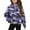 01-Purple, variant on Sweatshirt Pullover for Girls Printed Long Sleeves Tops with Pockets Casual Zipper Fleece Sweater Crew Neck Oversized Pullover Cotton Clothes Casual Comfy Fall Winter Warm Sweatshirts Kids Coat