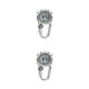 thumbnail image 4 of Bearachild Mosquetón digital Clip Relojes Gancho Reloj Electrónico Luminoso Reloj Hombres Brújulas Semana Montañismo Relojes Regalo Type1 NO1, 4 of 6