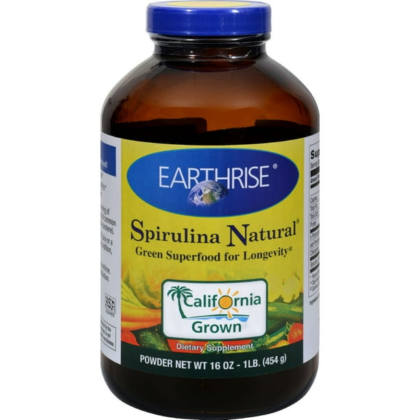 Earthrise Nutritionals Earthrise Spirulina Natural, 16 oz