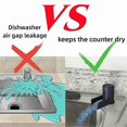 thumbnail image 5 of Dishwasher Air Space Cover+ramp, Replacement Air Space Dishwasher,accessories For Dishwasher Air Space Overflow Black, 5 of 5