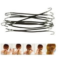 thumbnail image 1 of Lazos para niñas Colcomx Bungee para el cabello 10 piezas marrón, 1 of 8