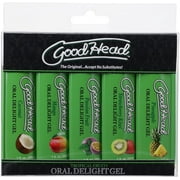 GoodHead Oral Delight Gel 1oz - Tropical Fruits (Pack of 5)