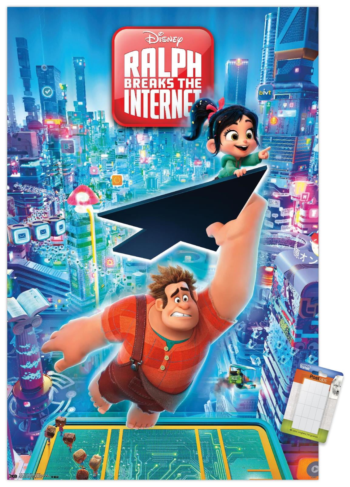 Disney Wreck It Ralph: Ralph Breaks The Internet - One Sheet Wall ...