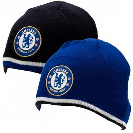 - Chelsea FC - Authentic EPL Reversible Knitted Hat - Adults