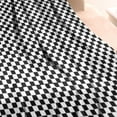 thumbnail image 3 of Black and White Small Checkered Pattern Blanket,Comfortable Soft Flannel Throw Blanket,All Season,Warm Lightweight Blankets for Sofa Bed Couch Living Room Chair,30"x40", 3 of 4