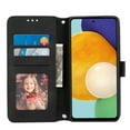 thumbnail image 5 of Feishell Galaxy A53 5G Case with Credit Cards Holder, Wallet Magnetic Crossbody Shoulder Strap Flip Stand Purse Premium PU Leather Cover For Samsung Galaxy A53 5G, Black, 5 of 9