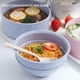 thumbnail image 5 of De Cuencos Para Ramen Para Microondas, Cuenco Creativo Para Fideos Instantáneos, Cuenco De Fibra De Bambú, Juego De Vajilla Para Sopa Escurrida Para Niñas Y Niños 6 Uds Vogacara HA043669-01, 5 of 6