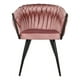thumbnail image 2 of Set 4 Sillas Comedor Tejidas Terciopelo Modernas Elegantes, 2 of 5