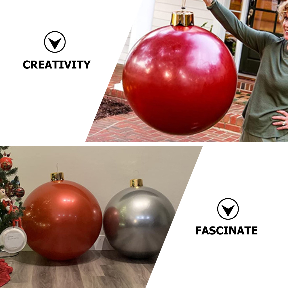 Inflatable Toys Outdoor Christmas Decorations Ball Balloons Ornaments ...