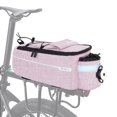 thumbnail image 1 of Bolsa Térmica para Portaequipajes de Bicicleta RAYMACE con Luz Trasera 8L Rosa, 1 of 6