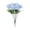 Blue, variant on 6 Stems Artificial Silk Mums, Fake Chrysanthemum Pom Flowers, Creative Decor for Home Party Wedding Decor, Summer Centerpiece