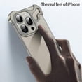 thumbnail image 5 of Funda de teléfono anticaída con almohadilla de esquina de metal de forma especial para iPhone 15 14 13 Pro Max Máquina original ash iphone14promax, 5 of 5
