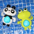 thumbnail image 4 of Jouet Flottant à Remonter 3 Pcs Jouet Interactif Panda pour Baignoire Projecteur Jouet de Bain, 4 of 10