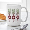 thumbnail image 6 of CafePress - Beets Large Mug - 15 oz Ceramic Large White Novelty Mug, 6 of 6