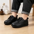 thumbnail image 2 of Baby Casual Sneakers for Early Walkers Lightweight Brit Style Flat Soled Infant Shoes for Spring and Autumn Black1 1, 2 of 7