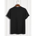 thumbnail image 2 of Father's Day Special: Men's Summer Casual T-Shirt with Unique Print Design - Breathable Polyester Blend, Round Neck, Short Sleeve, 2 of 6