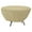 Beige, variant on M Buder Round Patio Table Cover Grey Waterproof 50 x 23 inches 210D High Density Outdoor Furniture Protective Cover Dustproof Seating Set Shield for Garden Backyard Deck Gray