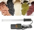 thumbnail image 1 of Food Moisture Tester, Non Error LCD Display Clear Moisture Meter Light Weight  For Garden, 1 of 8