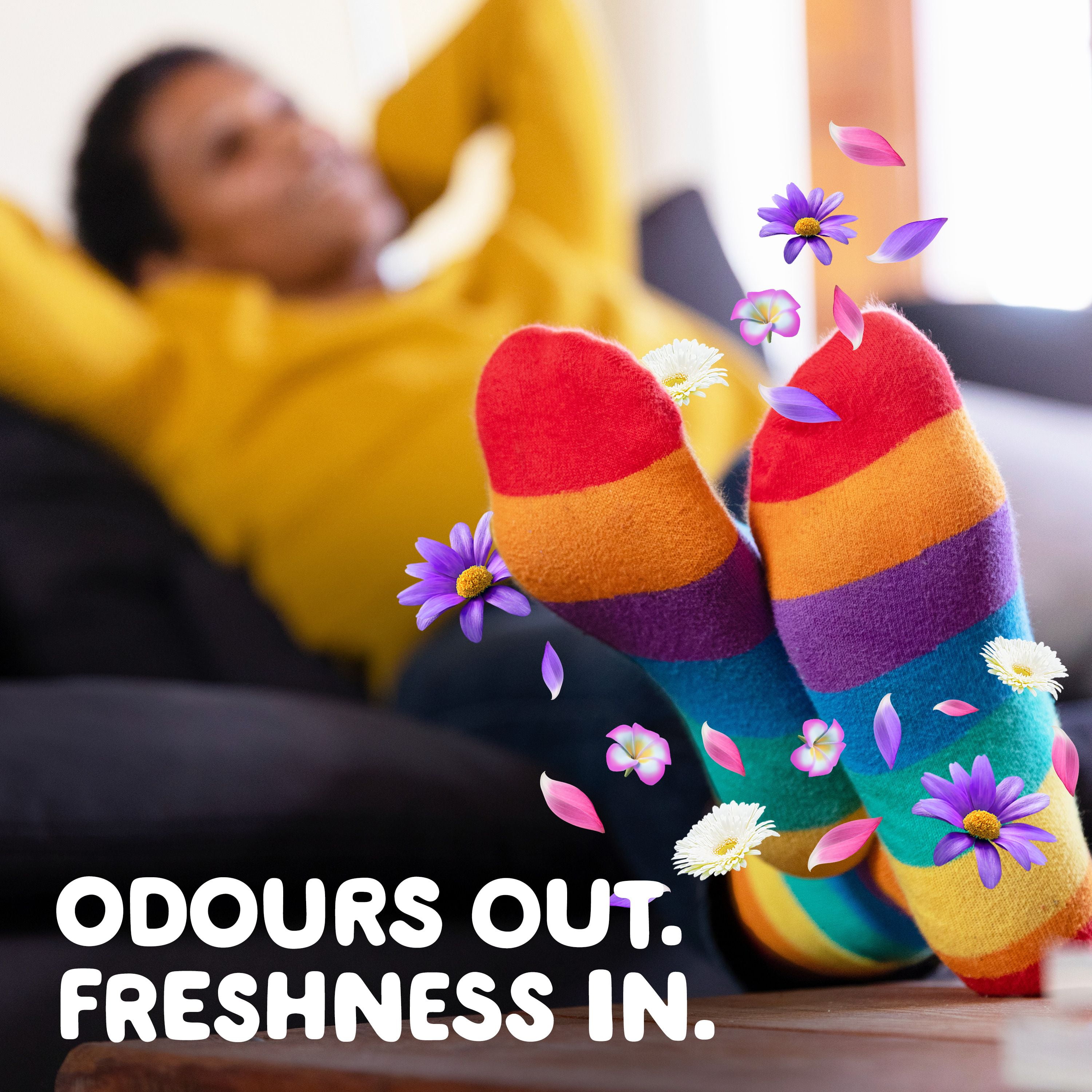 Gain Odour Defense Liquid Laundry Detergent, Super Fresh Blast Scent, 4.2 L, 100 loads, 2 in 1, Laundry Detergent Liquid Soap, HE compatible