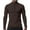 Brown Compression Shirt, variant on 2024 Men's Sports Long Sleeve Compression Shirt Quick Dry Stand Collar Half Zip Slim Fit Baselayer Workout Tops Activewear Brown L