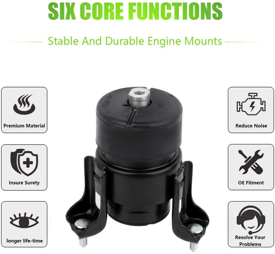 SCITOO Engine Motor and Trans Mounts Set Compatible with 2007-2012 for Mazda CX-7