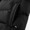 thumbnail image 7 of Men's Autumn&Winter Solid Color Sleeveless Stand-up Collar Vest Parkas, 7 of 7