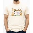 thumbnail image 2 of Safari Animals First Birthday Matching Family Shirt for Daddy - Jungle Zoo Tee - Sold Separately Natural Shirt Adult Large, 2 of 7
